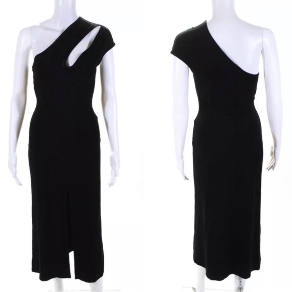 Reformation | Saravea One Shoulder Midi Dress S - Picture 6 of 8